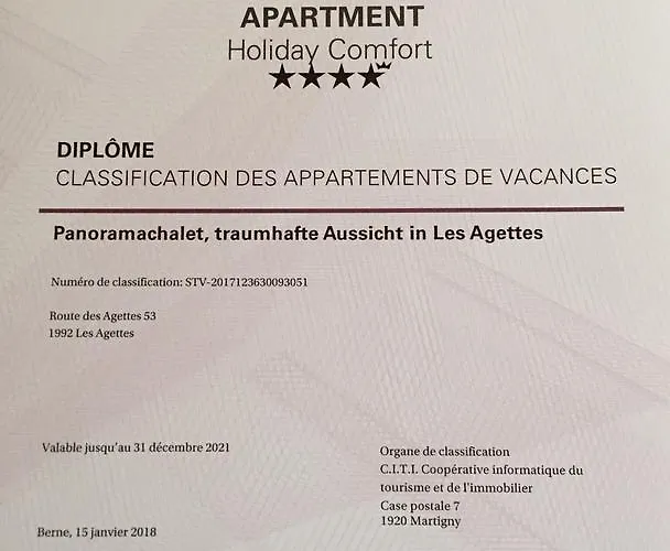 Panoramachalet Appartamento *